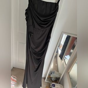 Long black formal dress